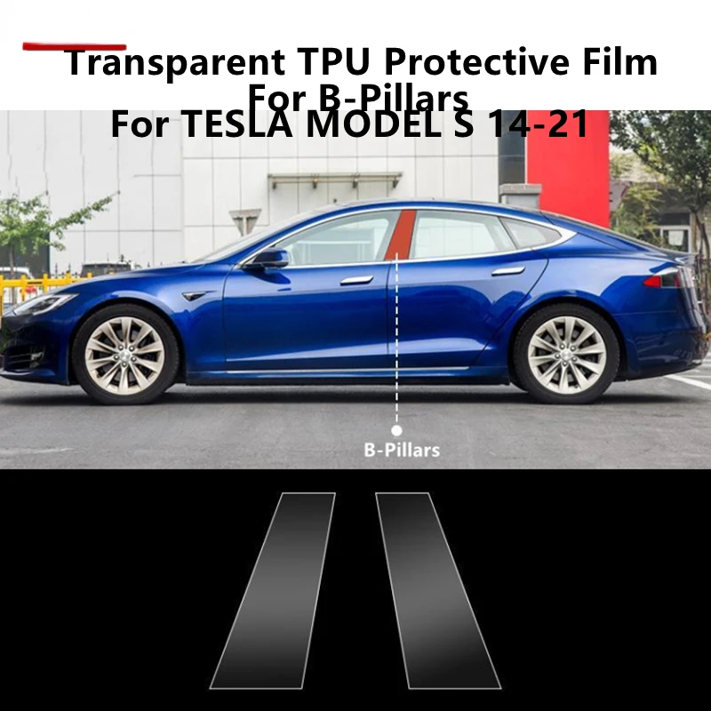 

Прозрачная фотопленка для ремонта от царапин TESLA MODEL S 14-21 B