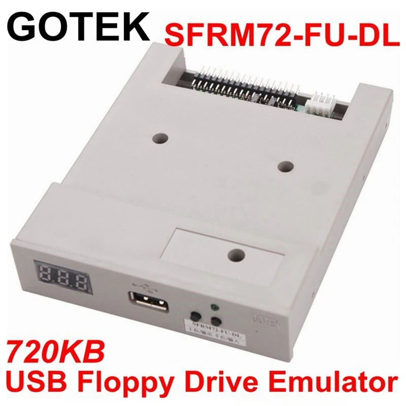 محرك أقراص مرن GOTEK ، محاكي FAT32 ، جهاز إلكتروني 720KB ،