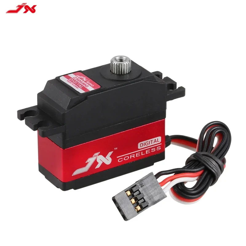 JX Servo PDI-2506MG 6.6KG Metal Gear Digitale Coreless Servo Voor RC Auto RC 450 500 Helikopter Vliegtuig met vaste vleugels