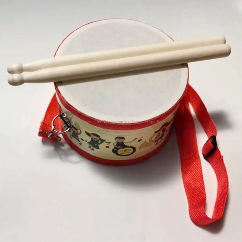 ウッドドラムトイベイビー楽器パーカッショントイドラム感覚ミュージカルおもちゃ