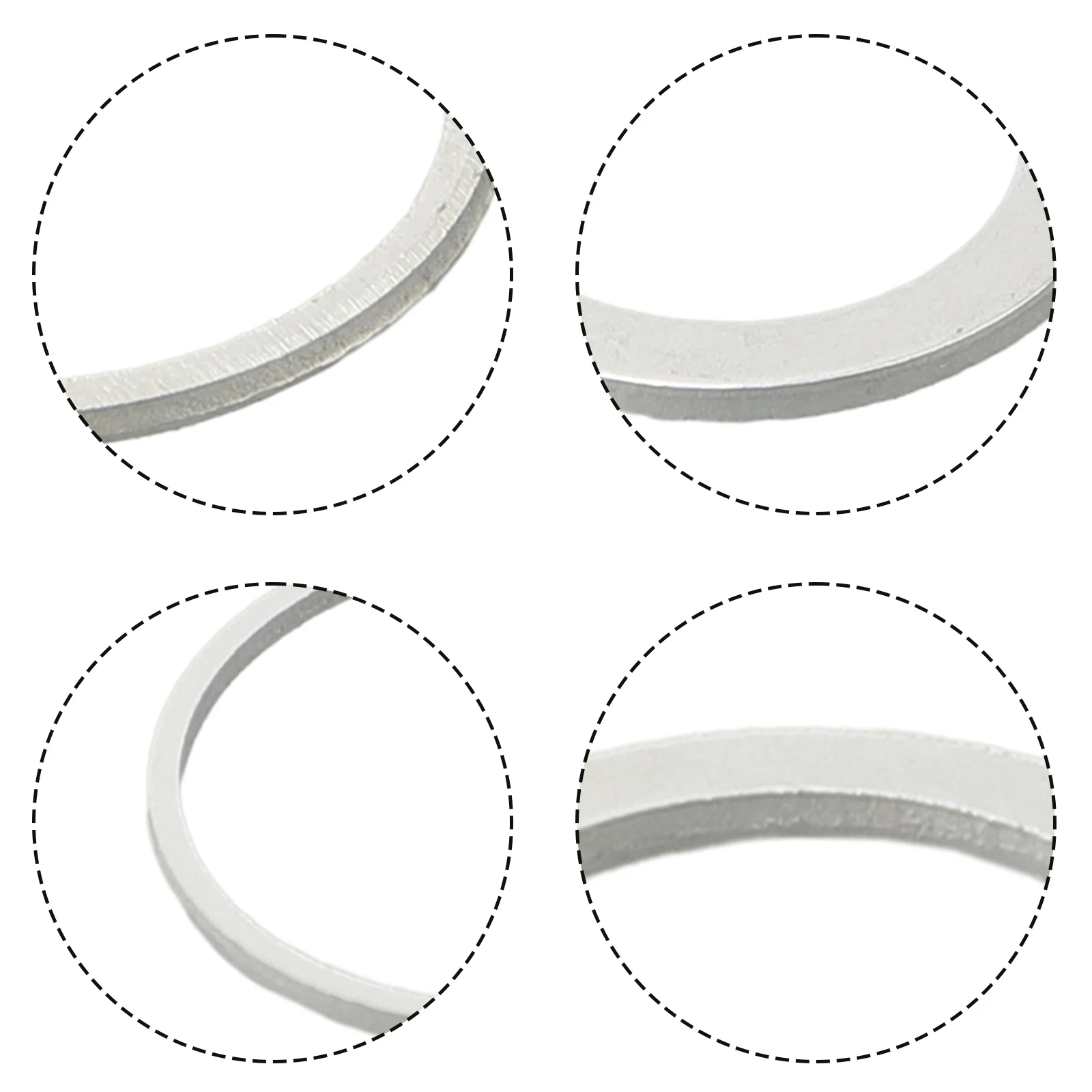 4Pcs Circular Saw Blades Ring Grinder Cutting Disc Rings 20-16mm 22-16mm 22-20mm 22-25.4mm Power Tools Accessories