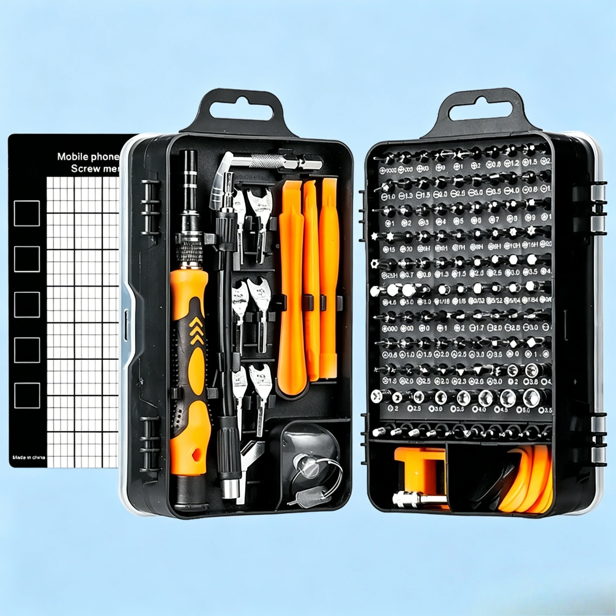 Screwdriver Bits Set Magnetic Torx Phillips Screwdriver Socket Remover Wrench for Electronics Repair 115B