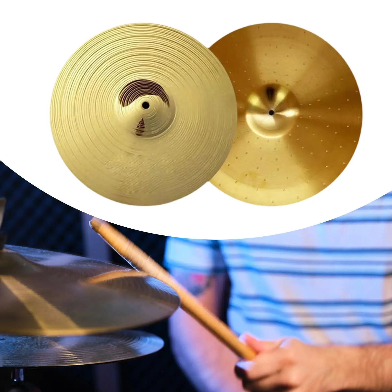 

Джазовый барабан Crash Cymbal Crash Percussion Drum Player Hi Hat тарелки