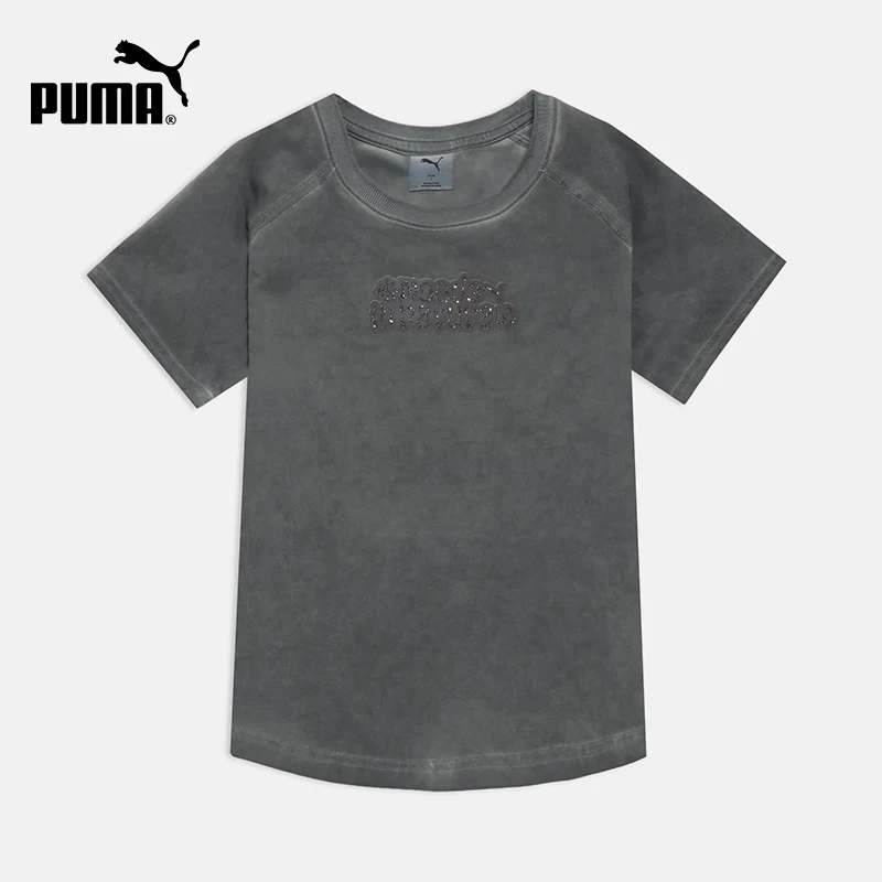 Puma genuine Nature Moods In women's minimalist short sleeved sports T-shirt 637346-01
