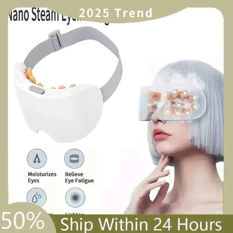 A75X Top Nano Steam Oogzorg Verwarming Massager met Bluetooth Muziek om oogvermoeidheid te verlichten en donkere kringen onder de ogen te verminderen