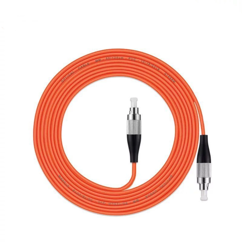 FC/UPC-FC/UPC OM1 Multimode Simplex 3.0mm Fiber Optic Patch Cord FTTH FC UPC Fiber Optical Jumper Cable 1pcs/lot