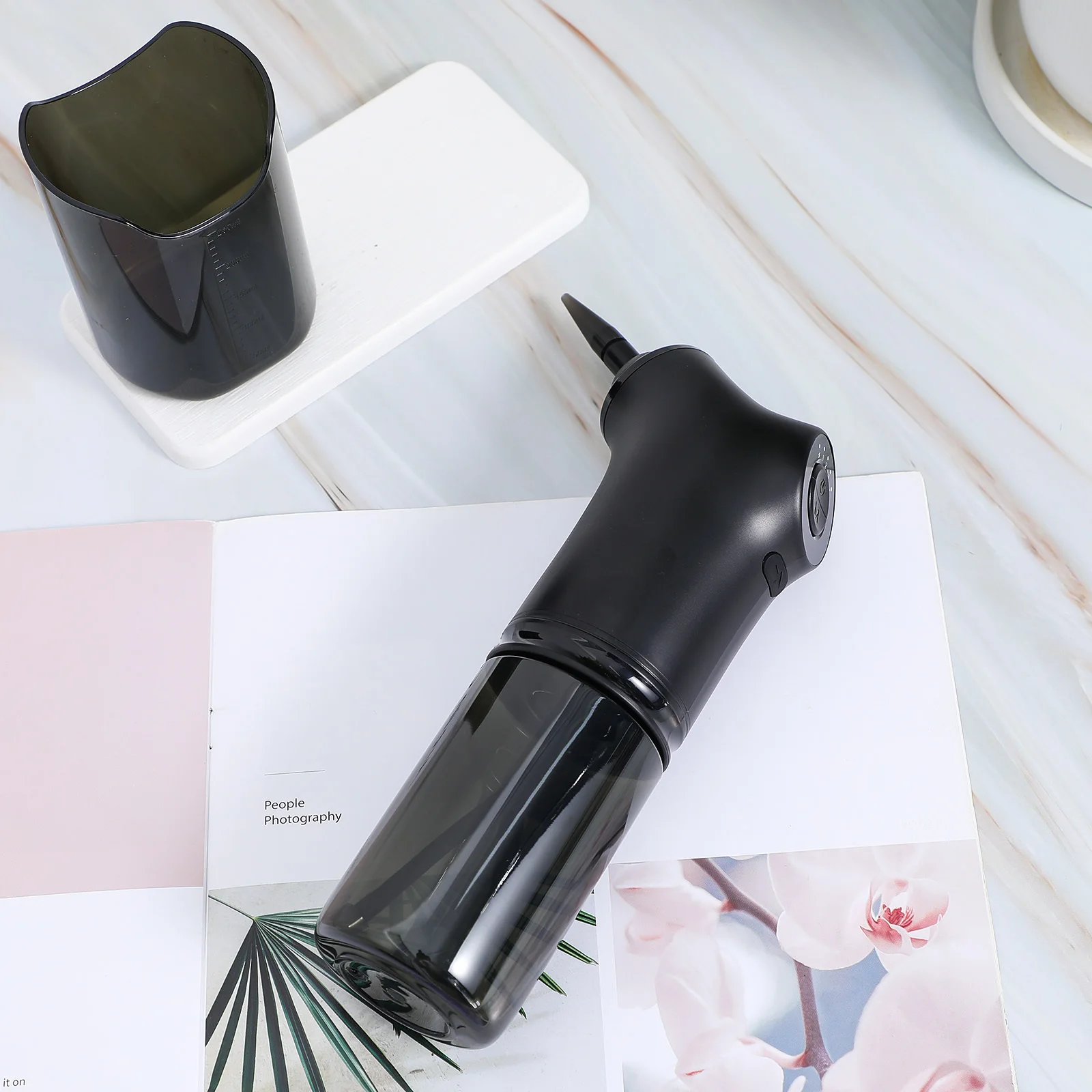 مجموعة أدوات غسيل الأذن المتقدمة، منظف الأذن الكهربائي لإزالة الشمع، أداة تنظيف الأذن المحمولة متعددة الوظائف مع أطراف ABS الناعمة