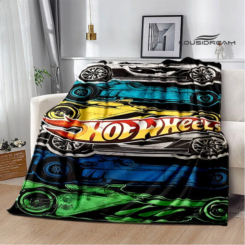 Hot Wheels Fashion Printed blanket Flannel Warm blankets Soft and comfortable blanket bed linings cubre cama Birthday Gift