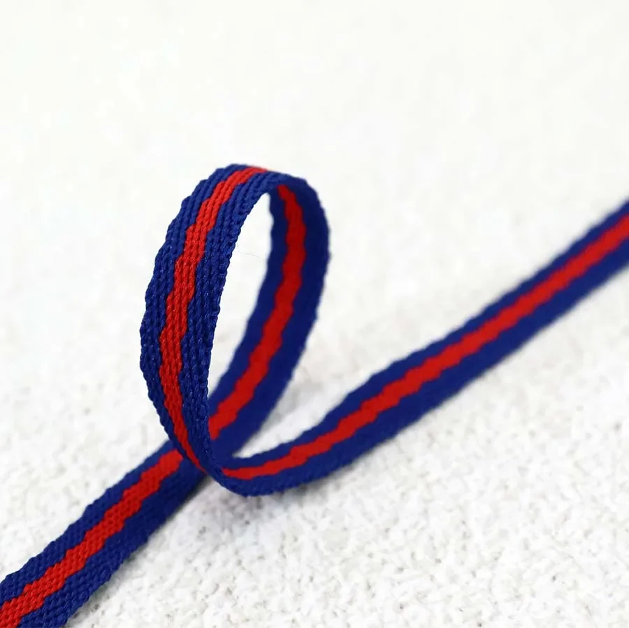 Coolstring-Lacets Plats en Polyester, Ruban Rouge Vert Classique, Monocouche, Embouts en Plastique, Remplacement DIY, 8mm