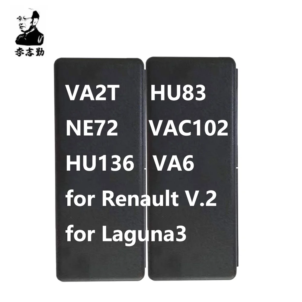 

LiShi 2 in 1 VA2T VA2 HU83 NE72 VAC102 HU136 VA6 for Renault V.2 Laguna3 Locksmith Tools for Renault,Citroen Peugeot Car Keys