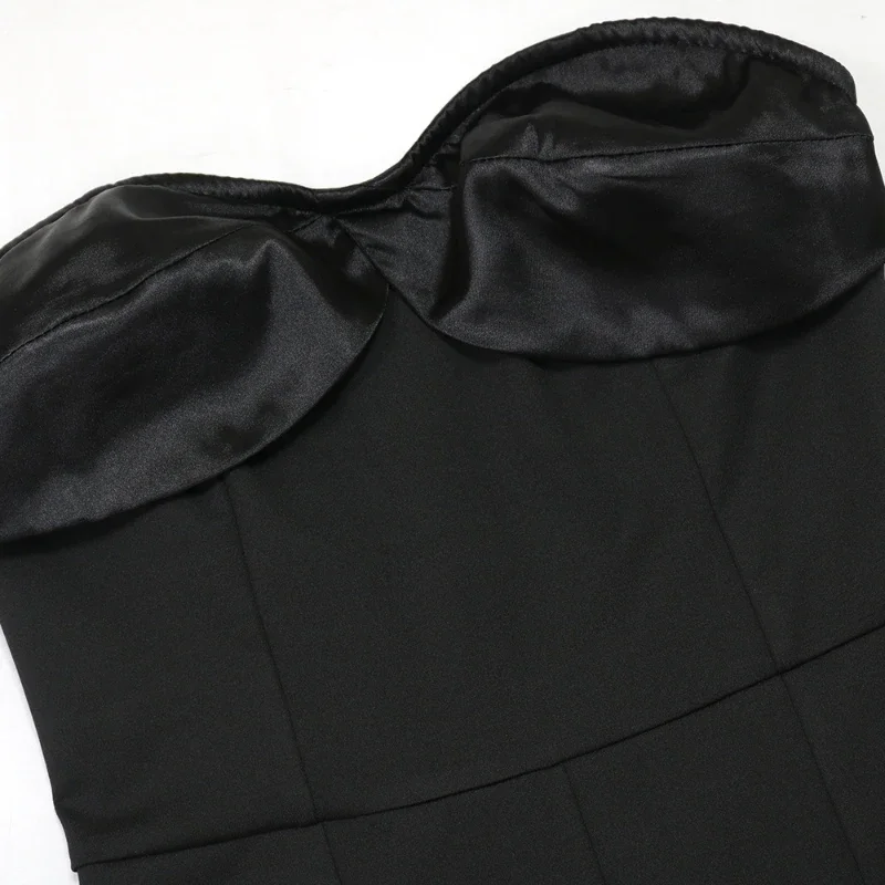 مثير قبالة الكتف أنبوب حمالة Bodycon بذلة النساء السروال القصير أكمام نحيل قطعة واحدة ملابس عيد ميلاد أنيقة مضيئة السراويل