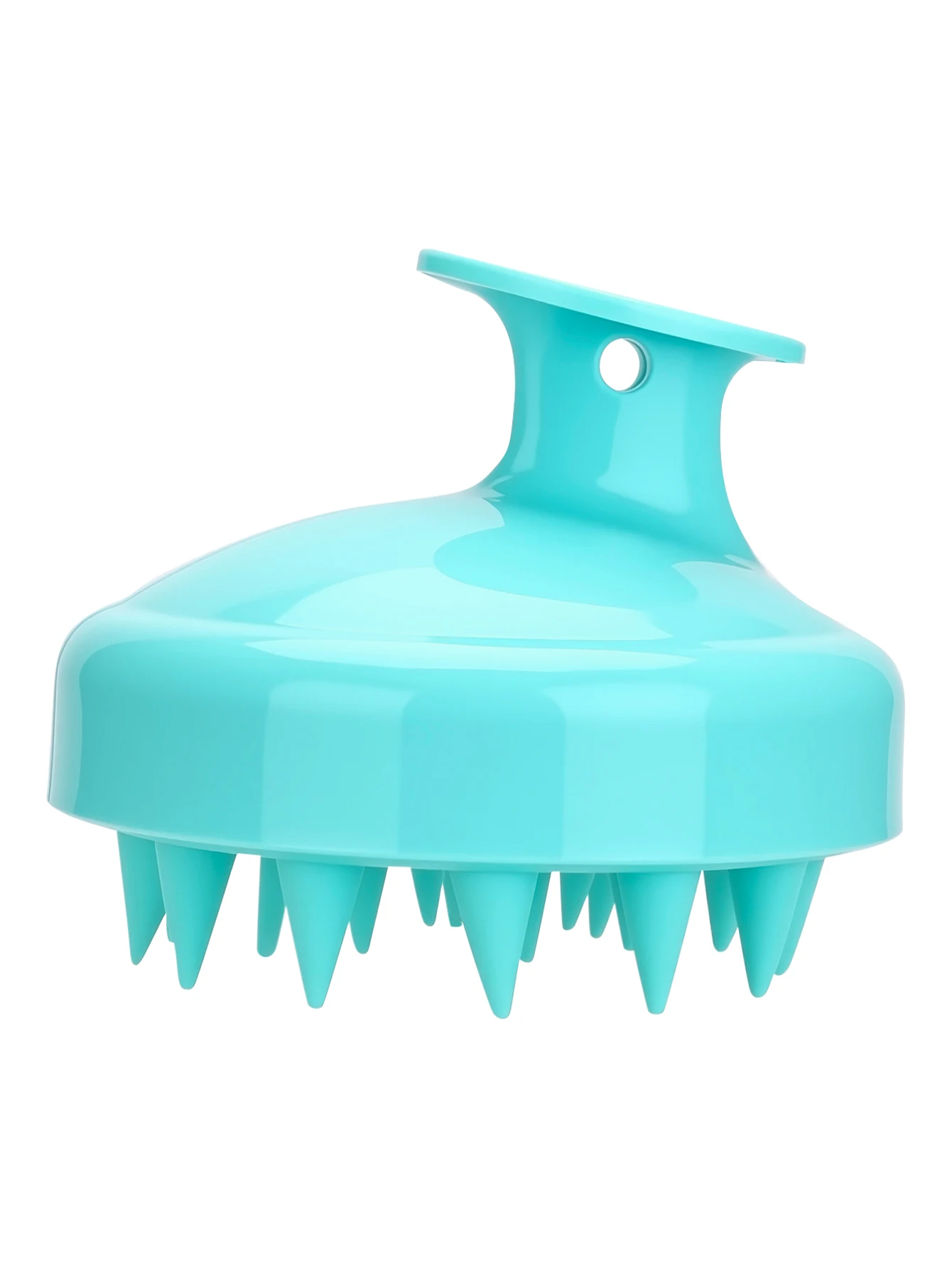 1 Pcs Silicone Soft Shampoo Brush Scalp Massage Comb Thoroughly Clean Scalp Body Massage Brush Hair Salon Hair Brush