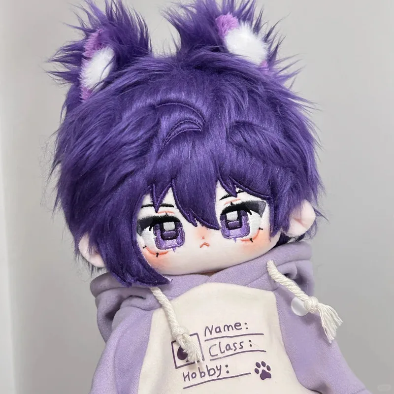 Only Doll 20cm Stardew Valley Fan Merch Sebastian Sam Plush Toy Game Peripherals Character Attribute Cute Cotton Doll Fans Gift
