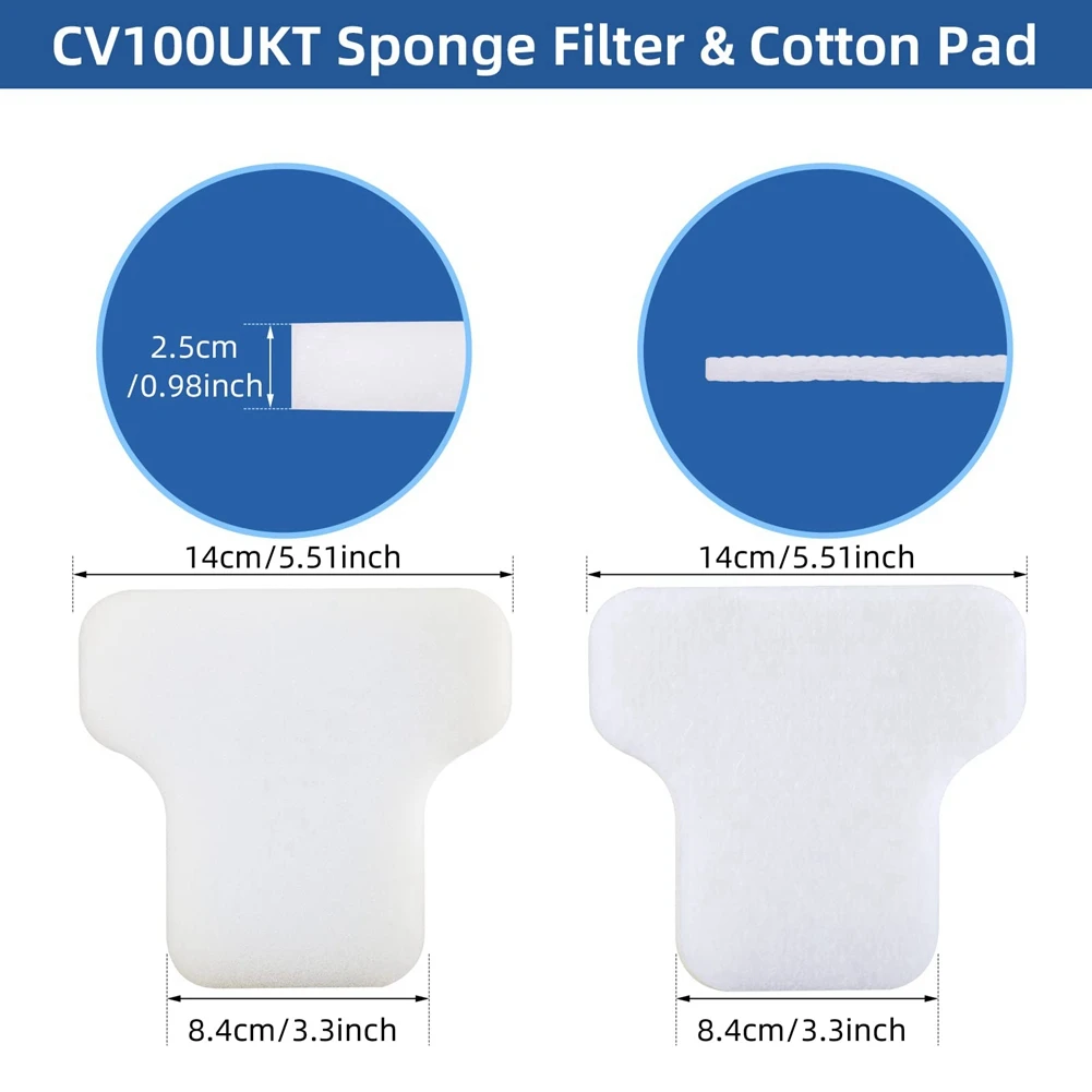 A94E-Replacement Parts HEPA Filter Compatible For Shark CZ500UKT CZ2001 CZ500EUT Cylinder Vacuum Cleaner Accessories