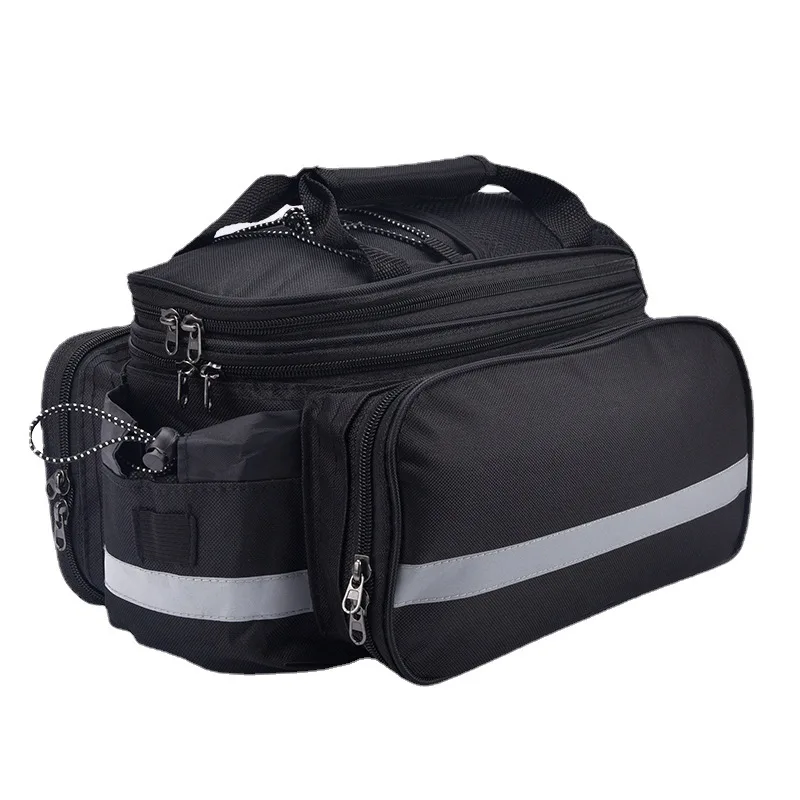 Bicycle Carrier Bag Large Capacity Mountain Bike Rear Rack Bag Portable Bicycle Cycling Cargo Rear Seat Tail Bag Cycle Equipment