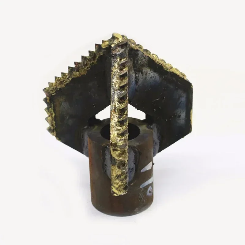 wings drill bit Three-leaf alloy drill bit 3-wing triangular alloy drill bit mud pump fitting 3 blade drilling tool