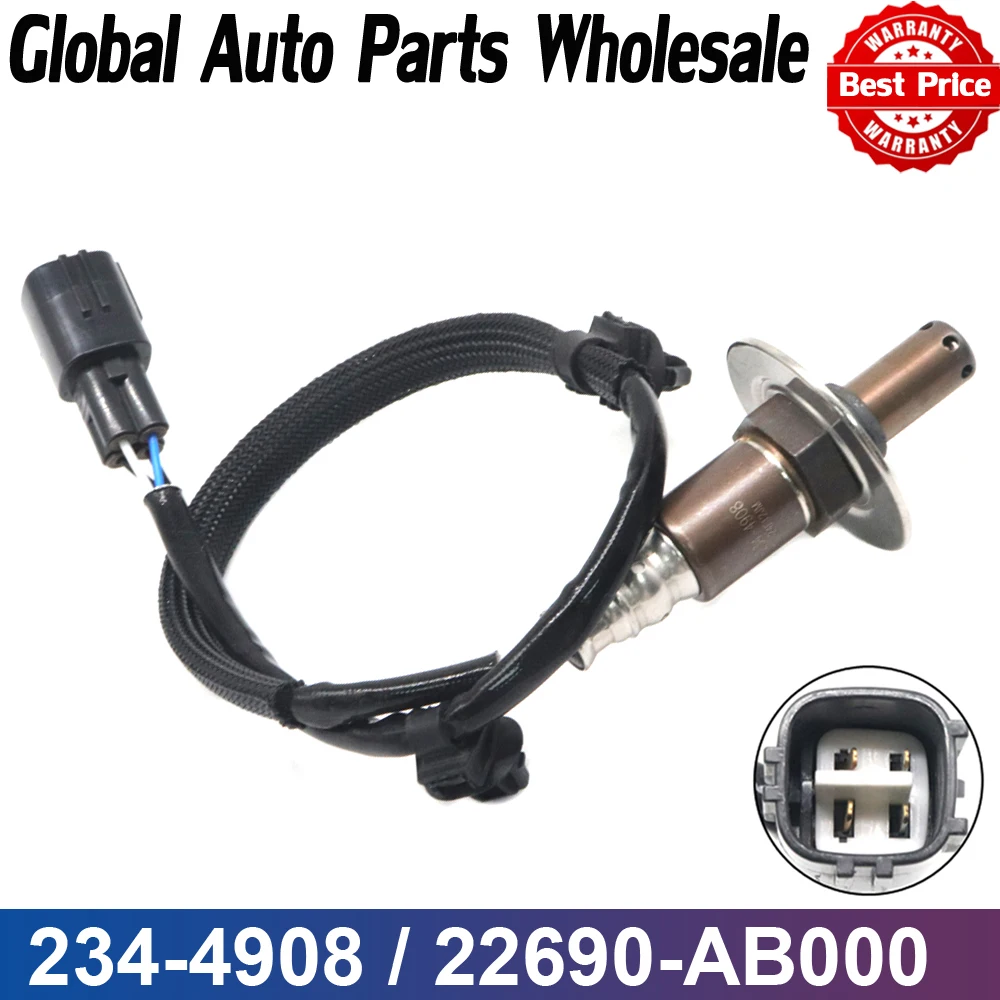 Car 234-4908 22690-AB000 89465-52190 Downstream Air Fuel Ratio Lambda O2 Oxygen Sensor For Toyota 86 Scion FR-S BRZ 2013-2020