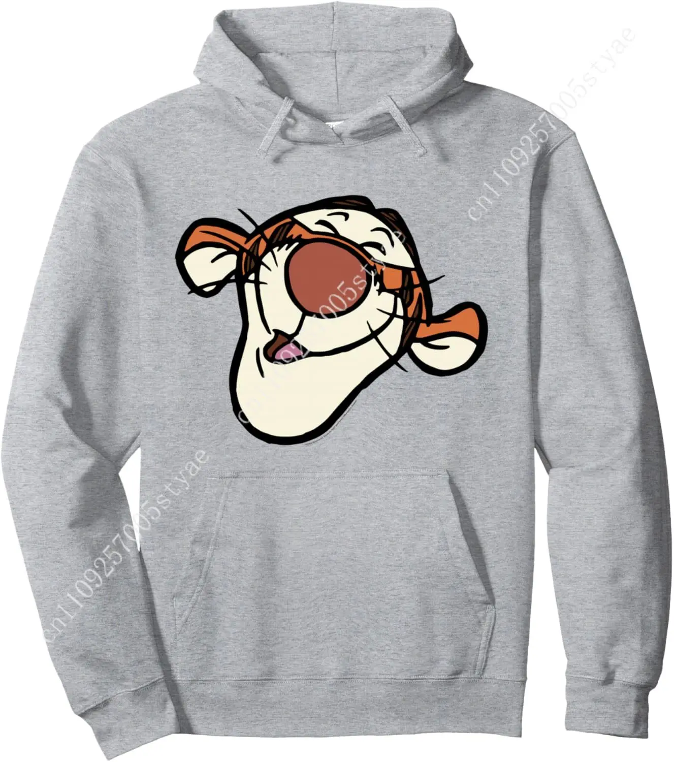 

Disney Winnie the Pooh Tigger Happy Big Face Costume Pullover Hoodie