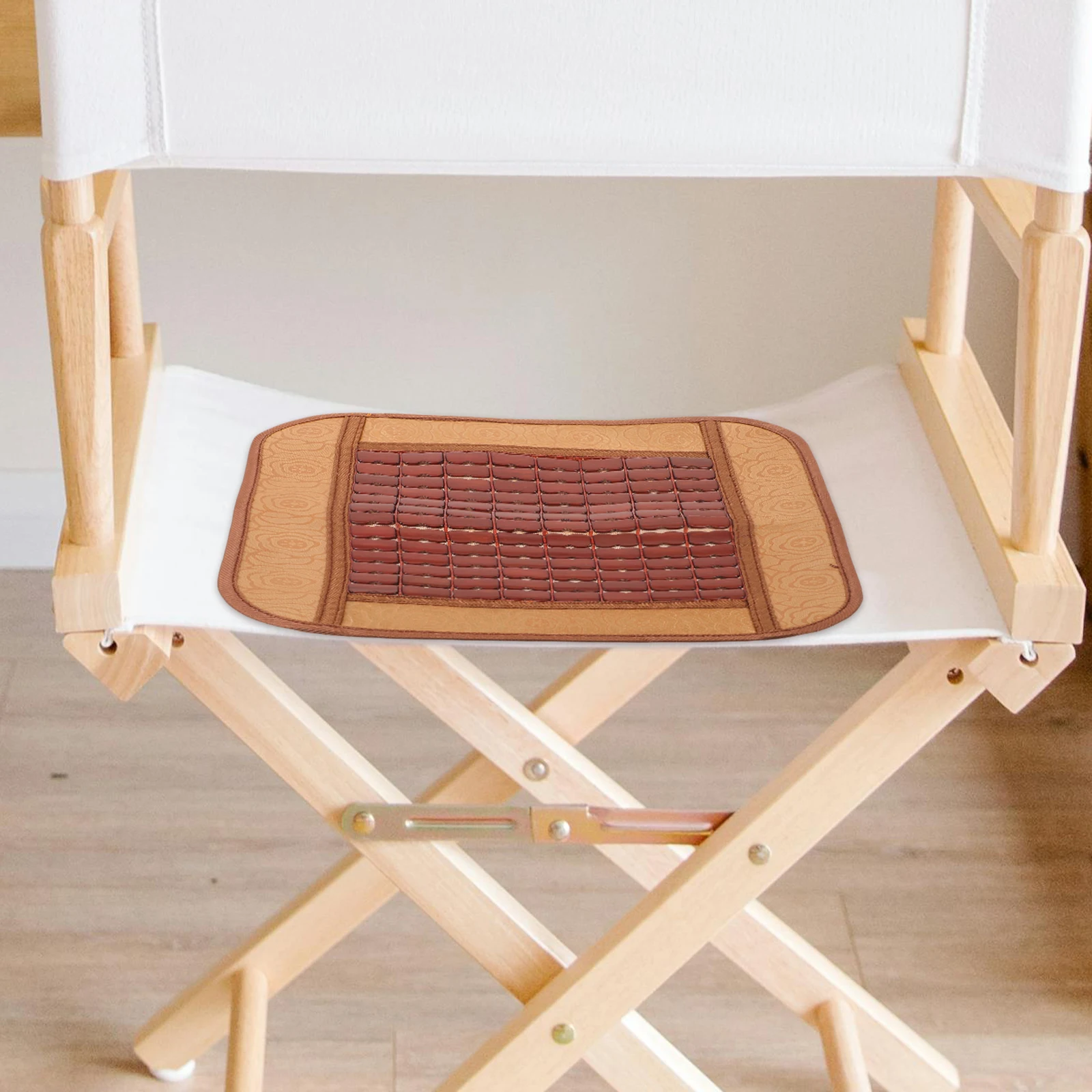 

Bamboo Seat Cushion Breathable Cooling Chair Cushion For Car Truck Office Seat Mat Bamboo Chair Pad Summer Comfort
