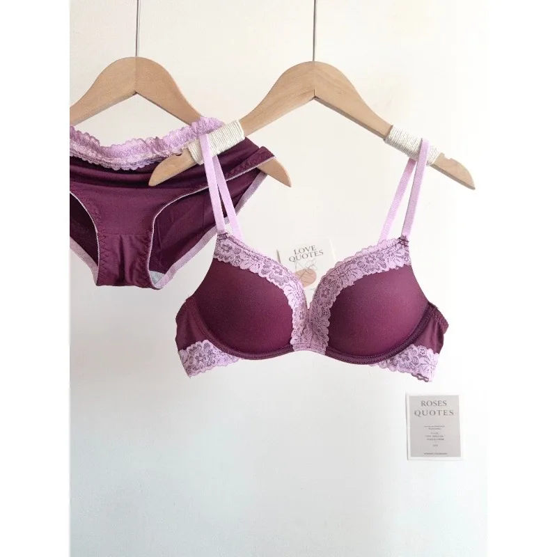 Sexy Dessous-Set mit Leopardenmuster für Damen, kabellos, unsichtbar, Push-up für kleine Brüste, verstellbar von A bis C Cup, transparente Spitze, schlichtes Design, S-X