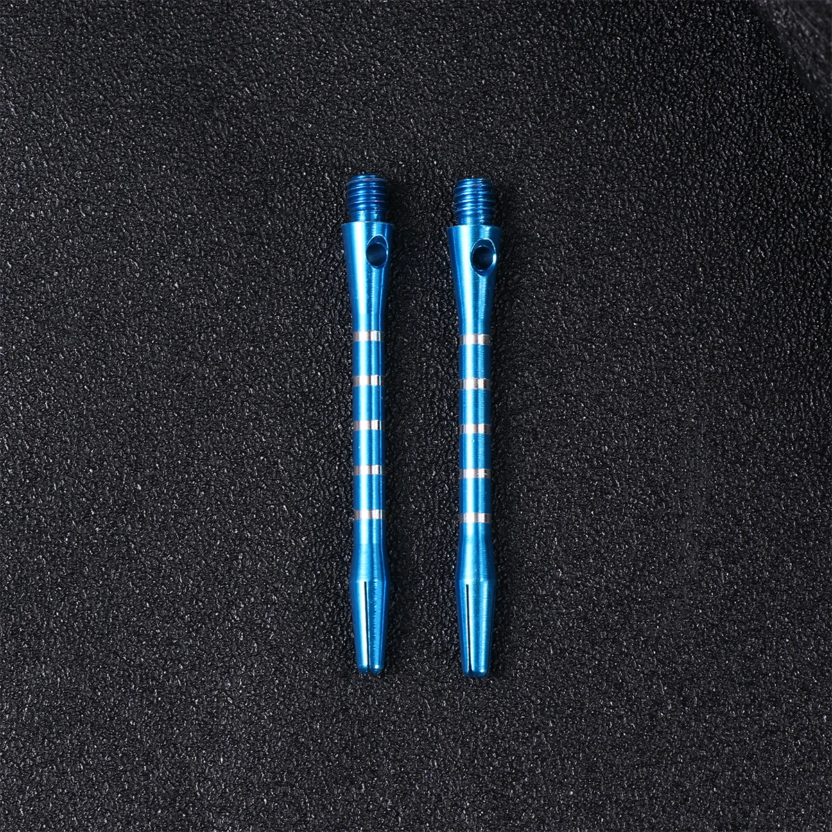 

20 PCS Dart Shafts Medium Aluminium Alloy Replacement Standard 2BA Thread Compatible Steel Soft Tips Professional Throwing Toy