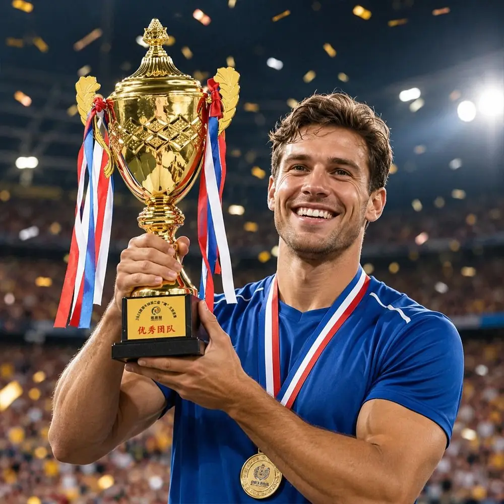 36.5/41.5/47/52CM Trophy Cup Metal Model With Lid Winner Cup Gold Color Fine Workmanship Champion Trophy Creative Prizes