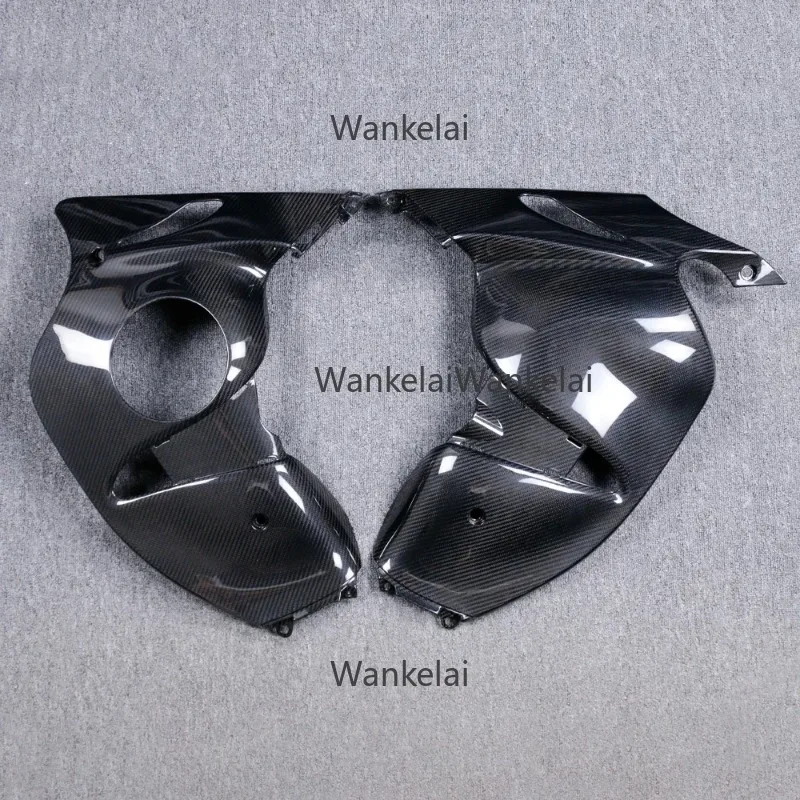 100% 3K Dry Carbon Fiber Motorcycle Left Right Big Side Panels for Suzuki GSX1300 R Hayabusa 2008-2020