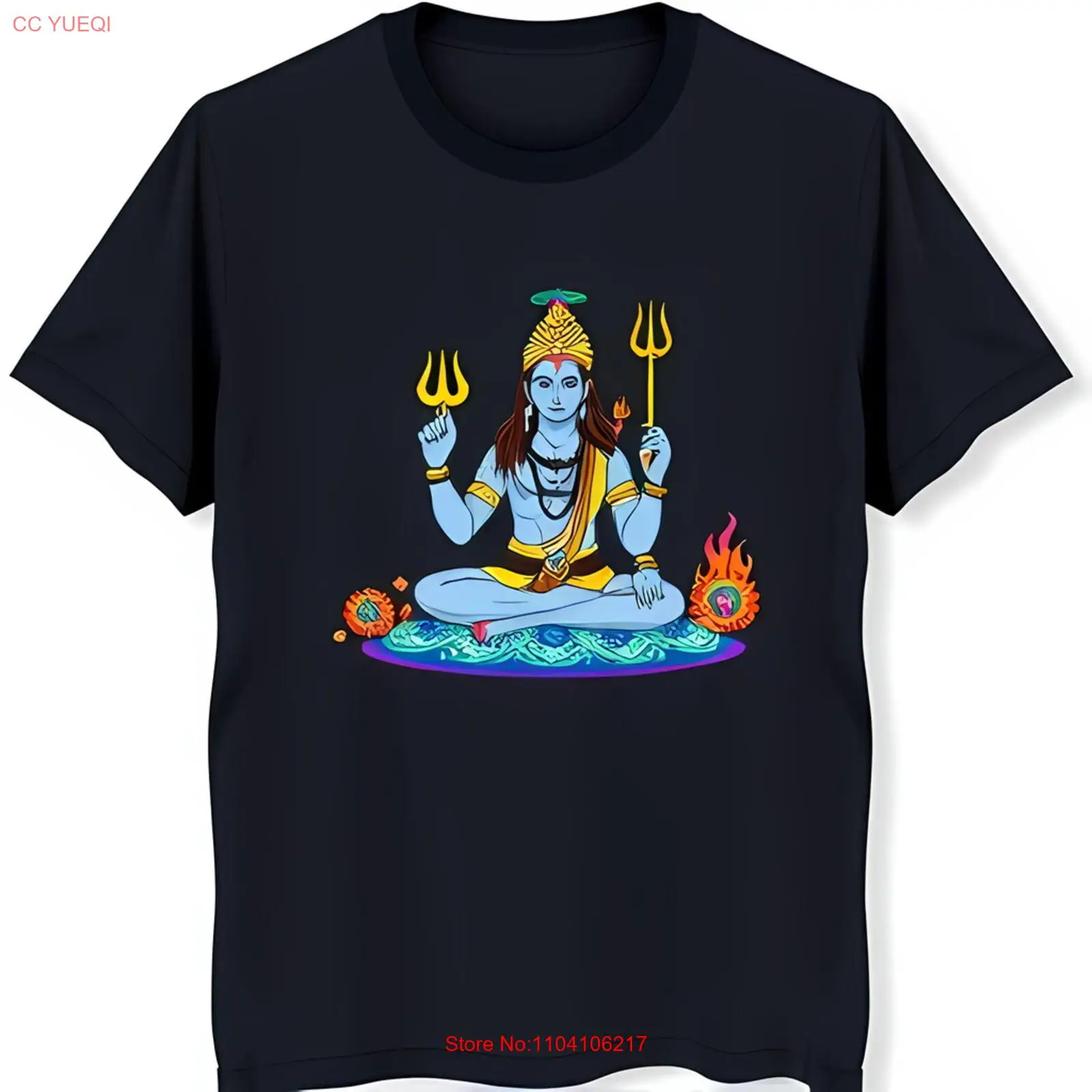 

Черная футболка с медицинским дизайном Шины и замысловатыми узорами