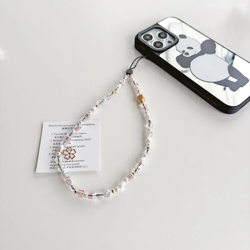 

Sakura Phone Short Chain Long Chain Mobile Phone Straps for IPhone Lanyard Bracelet for Samsung Galaxy