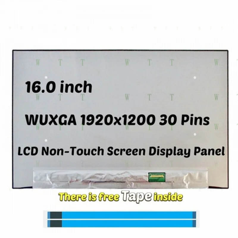 

TT 16" for HP Elitebook 860 G9 G10 G11 1920x1200 30Pin LCD Non-Touch Screen Panel
