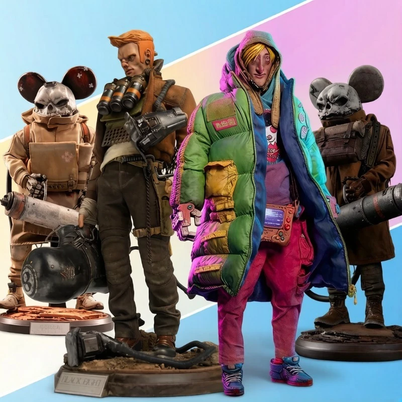 

Оригинальная коллекционная фигурка-конструктор DAMTOYS MINDGAME Series Sewer Warrior Predator, модель для сборки, игрушка, украшение, подарок для мальчиков