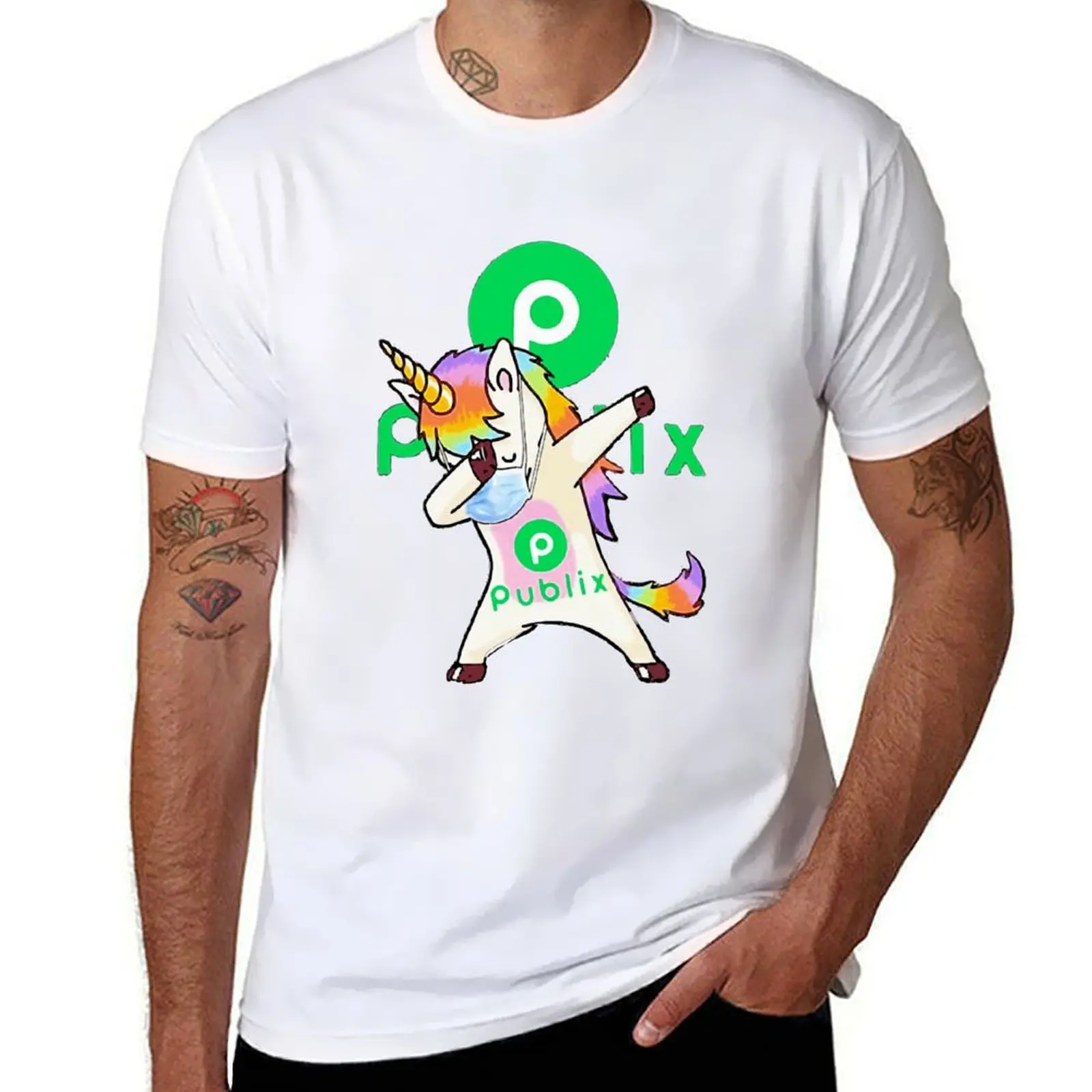 

Unicorn Mask Dabbing Publix T-Shirt t shirt man luxury man graphic t shirt T-Shirt
