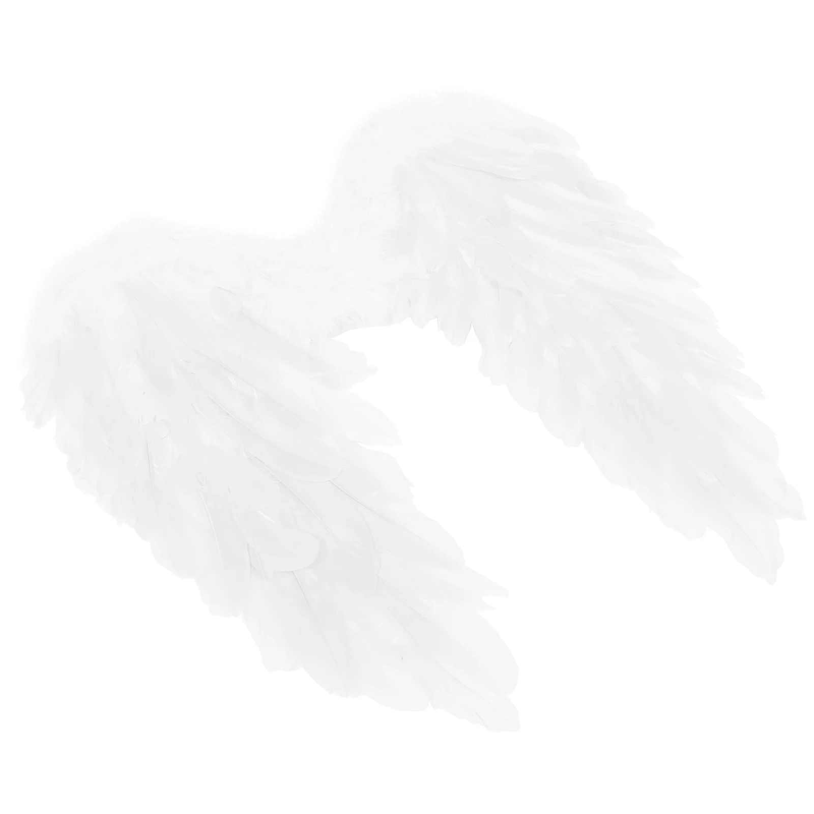 

1pc White 60x60cm Wings Props for Kids Adults Christmas Angel Wing Decor Backside Ornament Cosplay Wing