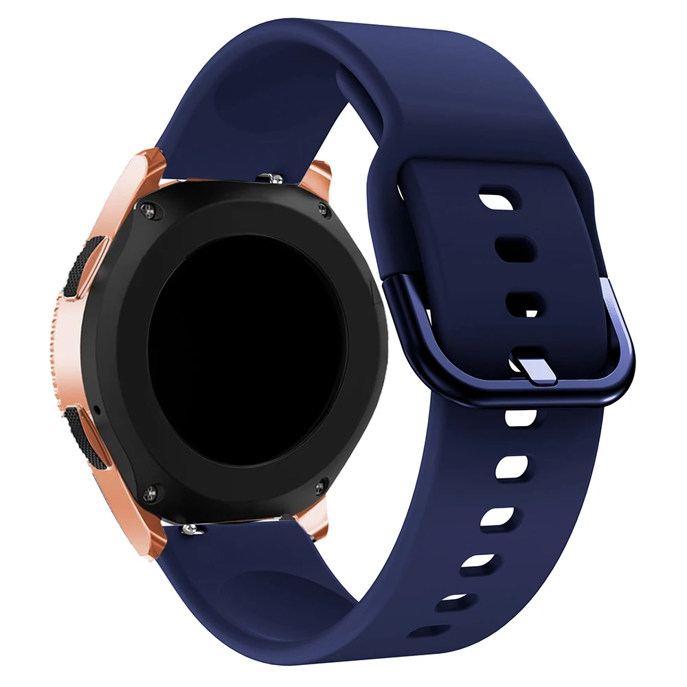 20mm 22mm Silicone Strap For Samsung Galaxy Watch 3 4 5 Smart Watch Band for Galaxy Watch 42mm 46mm Active 2 Gear S3 image 4
