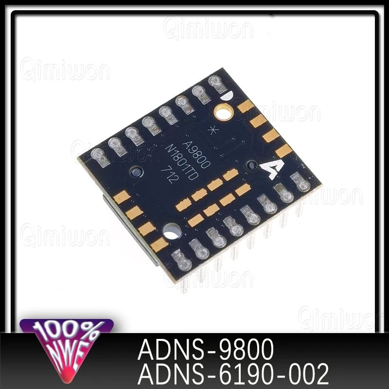 IN STOCK 1 set~5 set/LOT ADNS-9800 + ADNS-6190-002 A9800 DIP16sensor with new Optical lens NEW&ORIGINAL ADNS9800