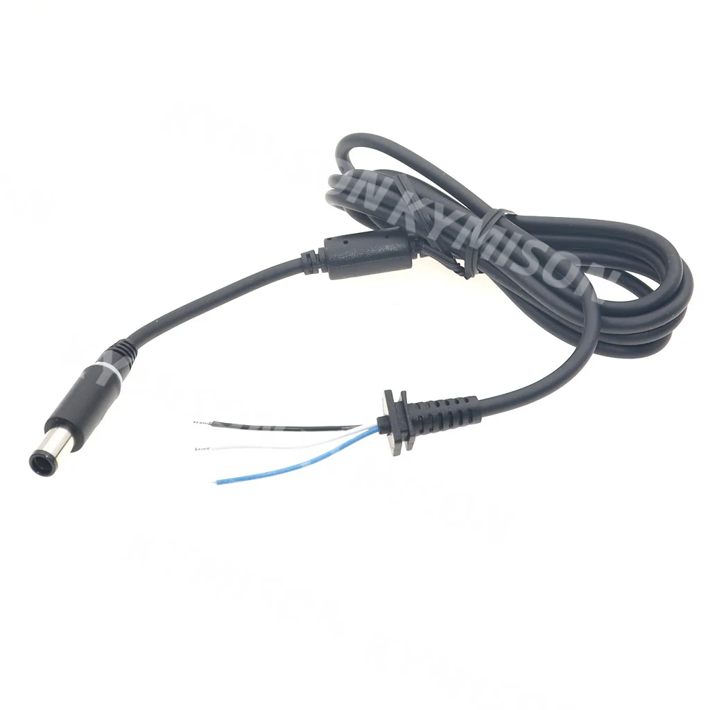 18AWG Miedziane złącze wtykowe DC do laptopa Dell HP Ładowarka Adapter czarny Pin 7.4 x 5.0 z diodą LED 1.8M — zdjęcie 5