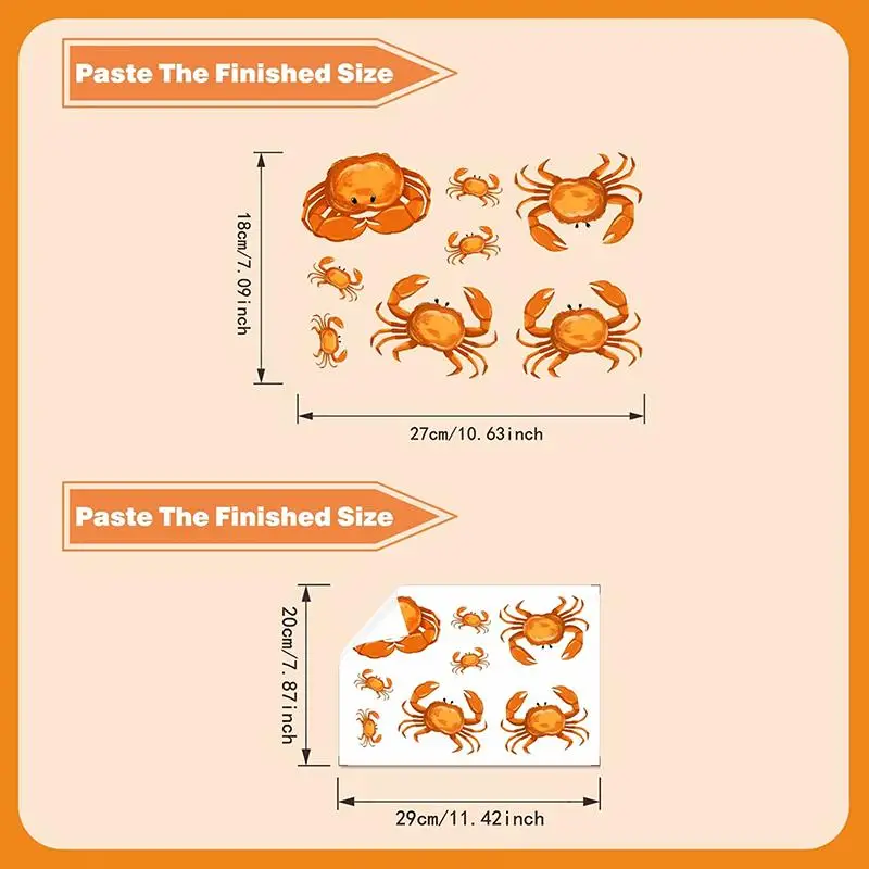 Lucky Koi Fish Sticker for Washbasin Self Adhesive Waterproof Removable Floral Bathroom Sink Artwork