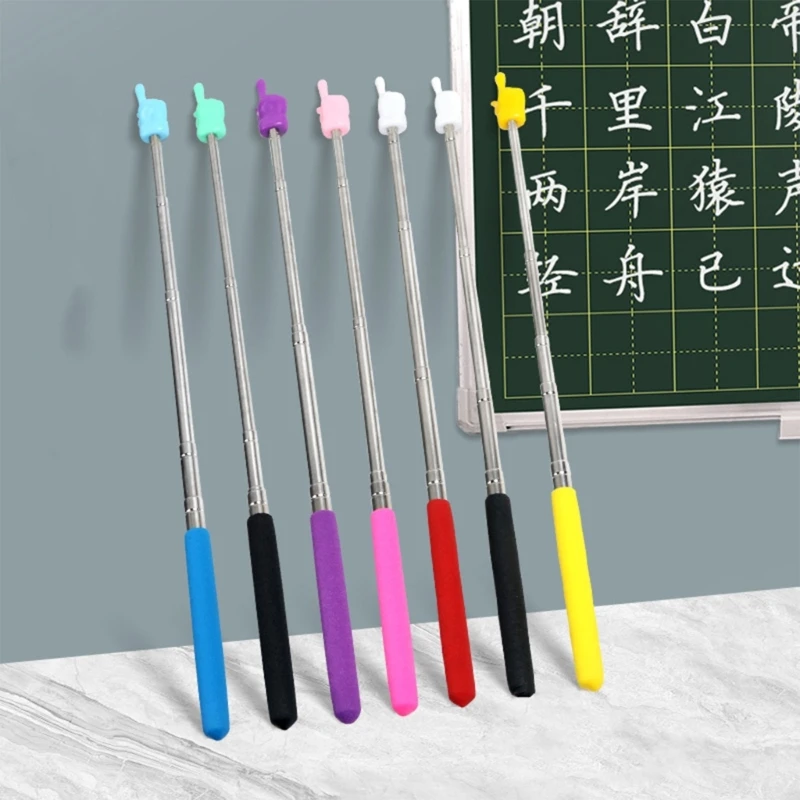 Telescopic Teacher with Finger Retractable Handy for Classroom Teaching Lecture