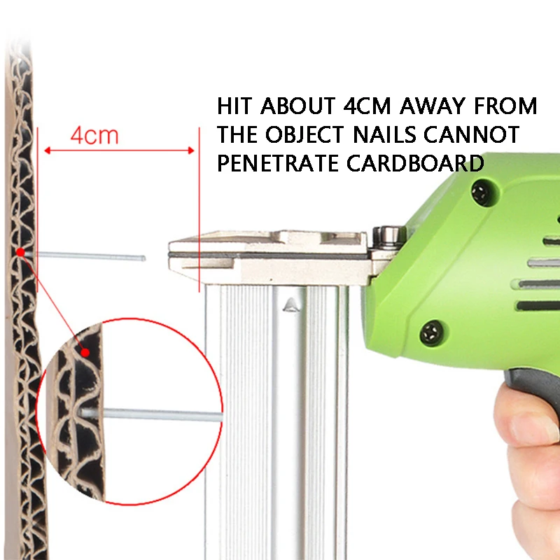 Handheld Light Electric Nail Gun F30 Nail Gun Woodworking Tool Nail Gun Electric Nail Gun 220V 1800W