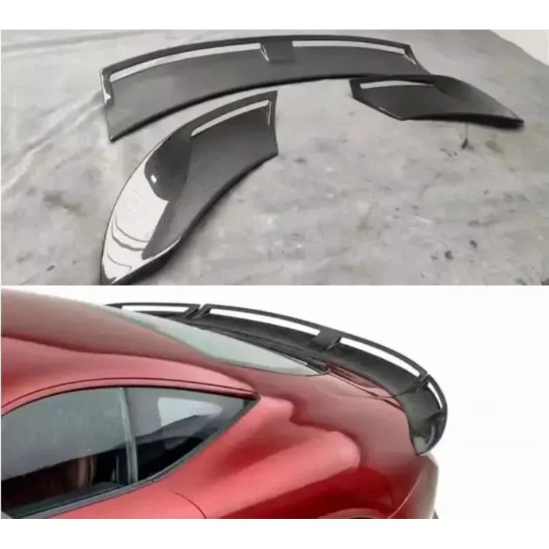 For Ferrari Roma 2020 2021 2022 2023 2024 Real Dry Carbon Car Rear Trunk  Wing  Lip MS Spoiler