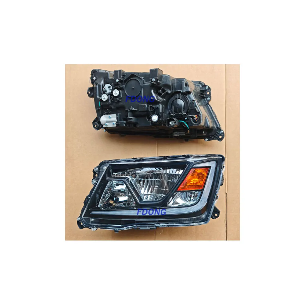 FDONG LED Headlamp Headlight 1 Set 2 Pcs for NEW HINO 700