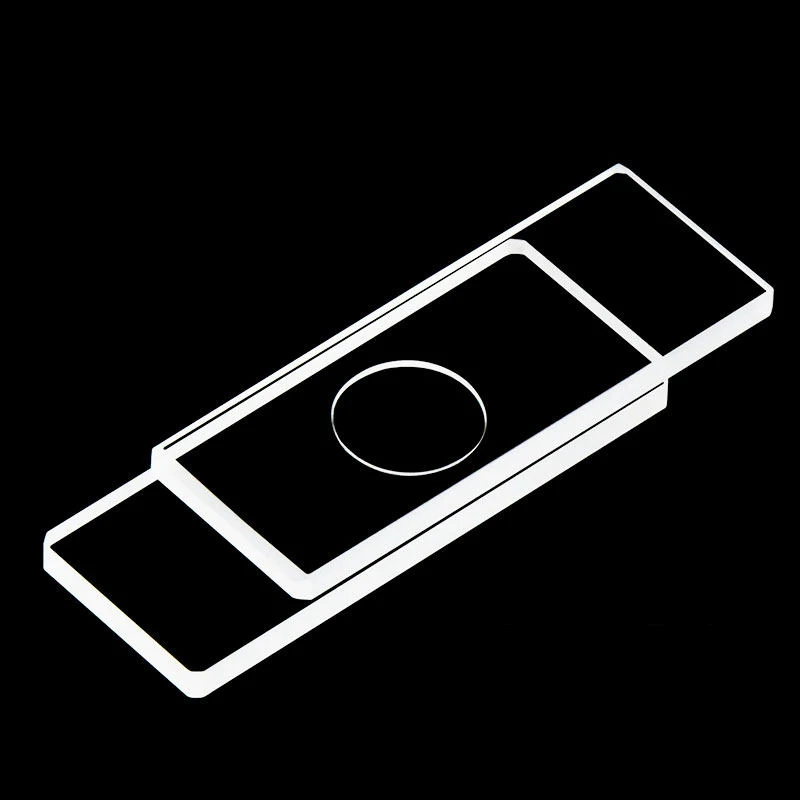 Quartz detachable colorimetric dish with UV transmittance of 0.4mm optical path micro sample cell