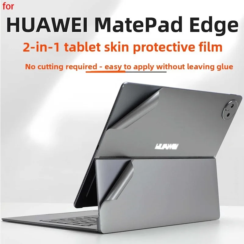 For Huawei MatePad Edge Floating Keyboard Tablet Skin Film 2-in-1 Computer Shell Solid Color Sticker QXS-W10/QXS-W00 Vinyl Film