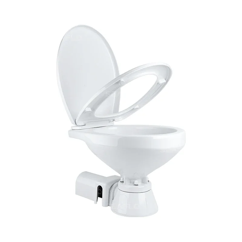 SEAFLO Electric Boat Toilet 12 Volt Flush Pump for Rv Ceramic Bowl Boat Toilet Flush Pump Marine System for Container House
