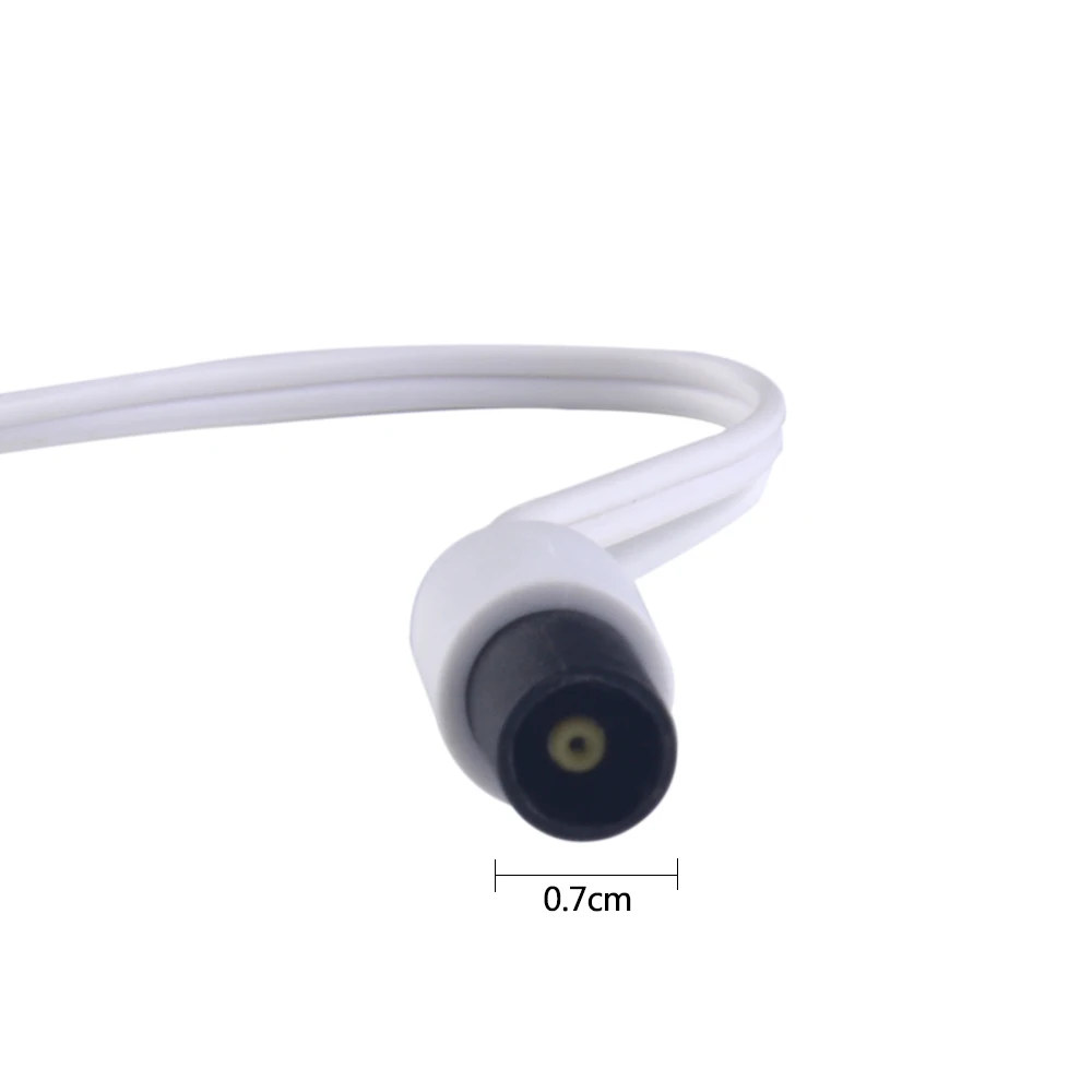 2 Pieces Replacement Electrode Lead Wires With 2.0mm Pin For Omron TENS Unit