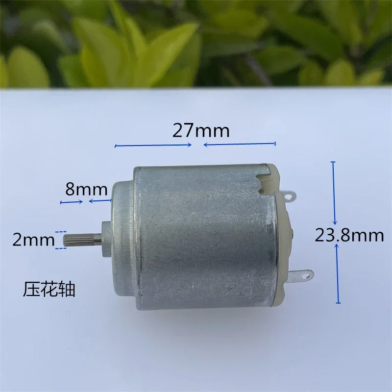 R260 Mini 24mm Round Electric Motor DC 3V 3.7V 5V 6V 7.4V 14500RPM High Speed Carbon Brush Micro 260 Motor DIY RC Toy Car Boat