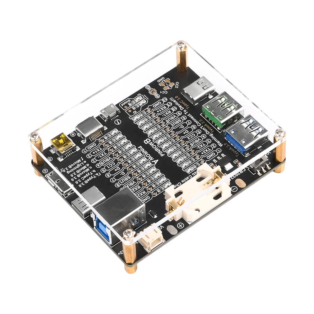 DT3 ON-OFF Data Cable Detection Board For iPhone Android Data Cable Type-C Micro Lightning Data Switching Test Board