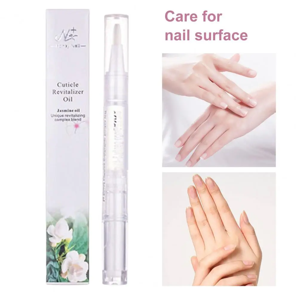 Cuticle Oil Brush Nail Moisturizing Pen Nourishing Nail Care Kit for Healthier Nails Cuticle Oil Pen Set with for Soft