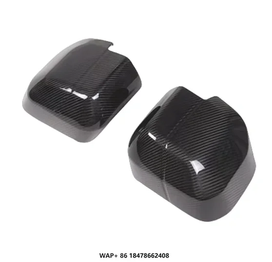 New Real Carbon Fiber Exterior Mirrors for Land Rover Defender 2-Piece Interior Modification Decoration Premium Car Accessories