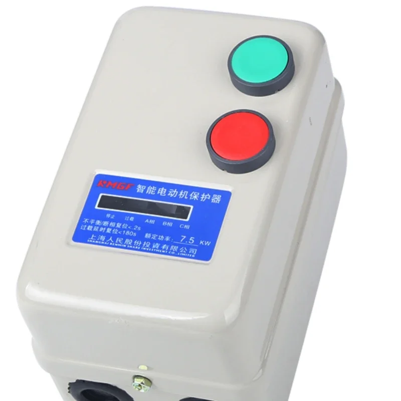 

Start switch 380V three-phase motor overload and phase loss protector, fan and water pump